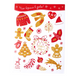 Set of stickers "Christmas gingerbread"