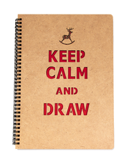Sketch Book "Keep Calm and Draw"