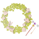 Decorative wreath-coloring “A my u hay khodyly...” - 7