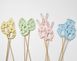 Set of spring decorative toys on spikes - 1