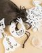 A set of Christmas decorations in a bag "A fairy tale looking through the window"