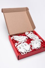 A set of Christmas tree toys "Christmas baubles", 12 pcs.