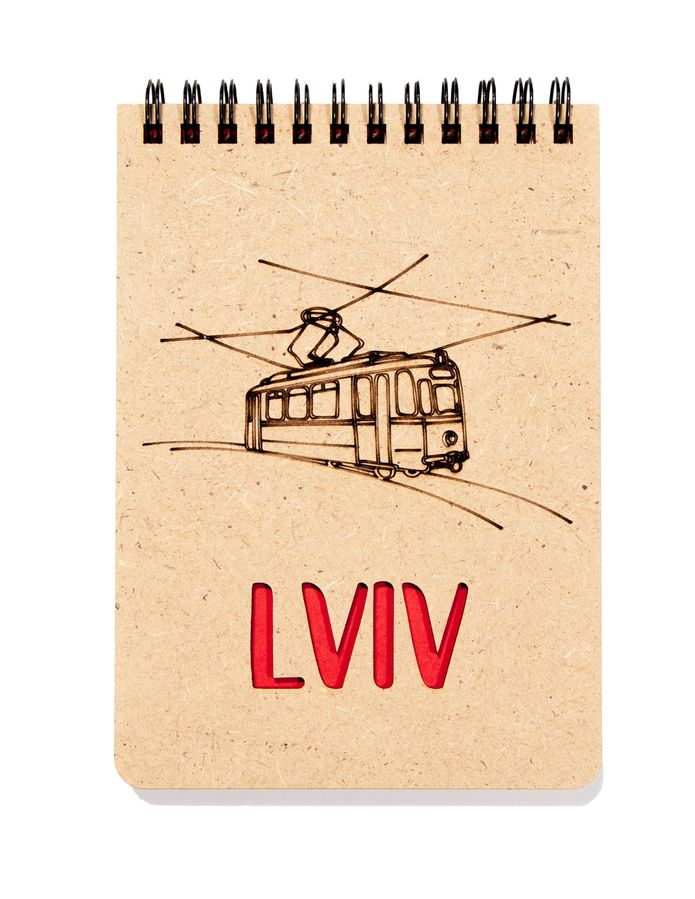 Notebook "Lviv. Old tram"